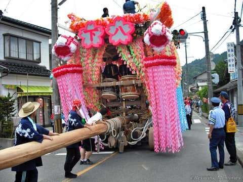 気仙町けんか七夕山車の変遷（6/10）(2009年（記事表題・本文から抽出）)