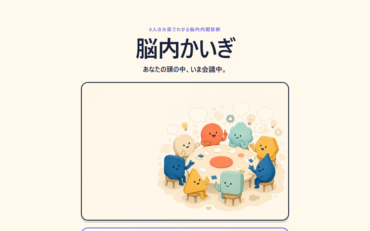 脳内かいぎのトップページ